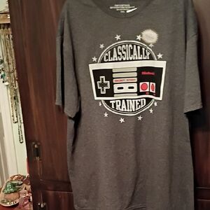Nintendo NES Gray Classically Trained T-Shirt